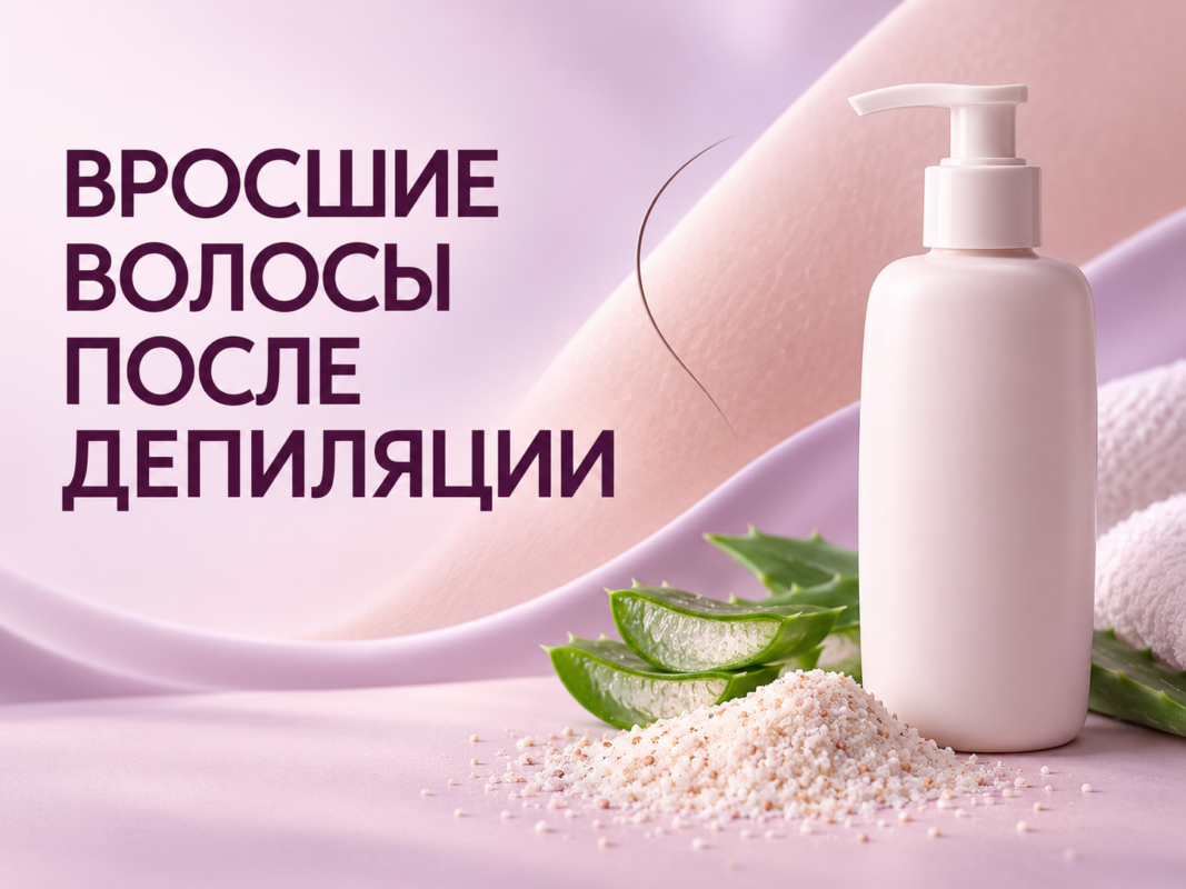 вросшие волосы после депиляции что делать